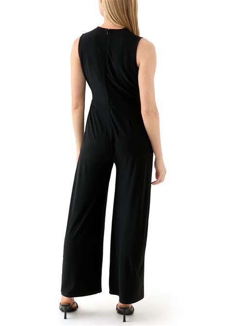 Anne Klein Petite Sleeveless Wrap Jumpsuit | Belk