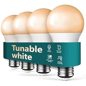 Buy Smart Light Bulb Treatlife Smart Bulb, Tunable White Dimmable LED ...
