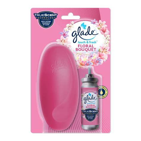 Glade Touch and Fresh Floral Protection, 12 ml/7.8g (1N Dispenser + 1 ...