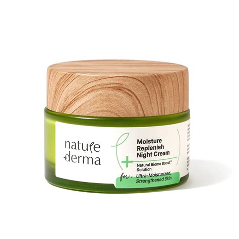 Nature Derma Moisture Replenish Night Cream with Natural Biome-Boost ...