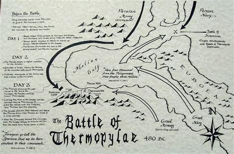 Battle Of Thermopylae Map The Battle Of Thermopylae: Myth Vs History
