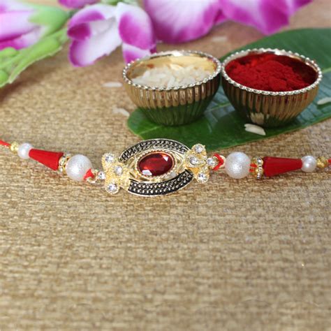 Send Colourful & Sparkling Rakhi Online