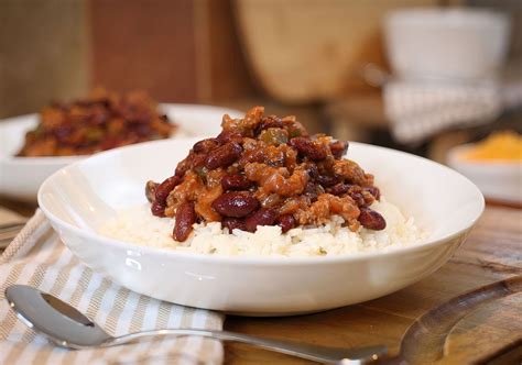 Wahlburgers at Home - Chili & Rice