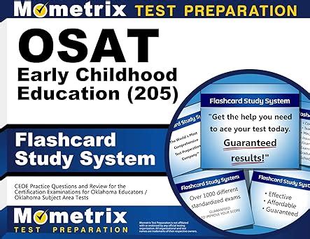 Buy Osat Early Childhood Education 205 Flashcard Study System: Ceoe ...