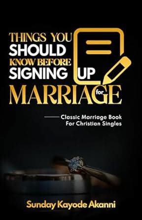 Things You Should Know Before Signing Up For Marriage: Classic Marriage ...