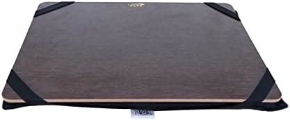 Mellifluous Wooden Lapdesk for Laptop with Backside Foam Cushioned (20 ...