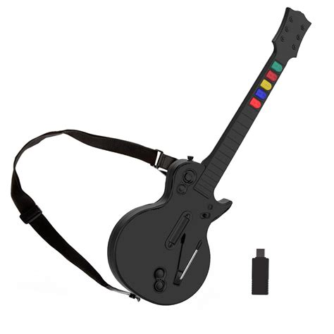 Amazon.com: NBCP PC Guitar Hero Controller, Wireless PS3 Guitar Hero ...