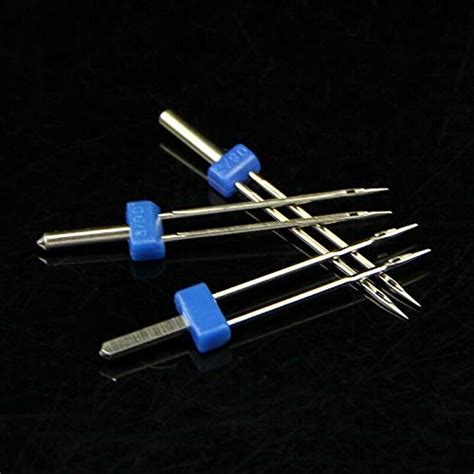 Generic 10X(3 x Double Twin Needles Pins Sewing Machine Size 2.0/90,3.0 ...