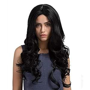 ALX Hair Extensions And Wigs Full Head Long Wavy Hair Wigs for Women ...