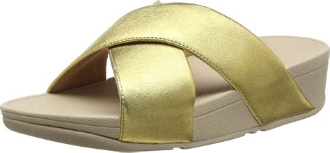 Buy Fitflop Women’s Lulu Cross Slide Online at Lowest Price in Ubuy ...