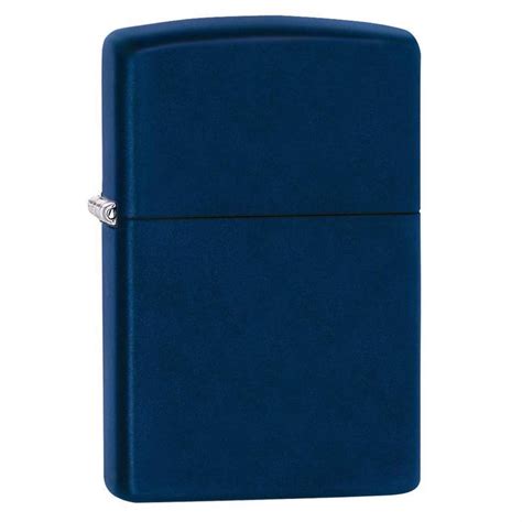 Zippo Classic Matte Navy Blue Lighter, Buy Zippo Lighters Online – LightMen
