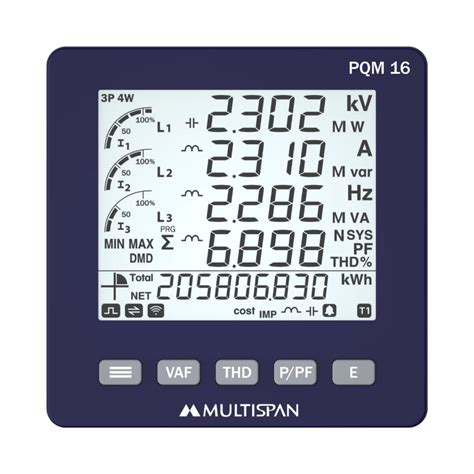 PQM 16 Multifunction Meter LCD Display Dealer in Ahmedabad | Genuine ...