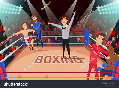 Boxing Referee Cartoon 的图像结果