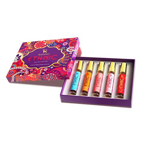 Buy Ramsons ETHNIC EDP Set for Men & Women (5 x 15ml each) | Set of 5 ...