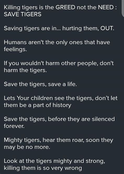 5) Make a poster. Write a slogan to back the endeavor to protect the ...