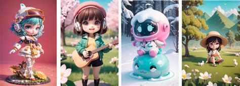 Unique Stable Diffusion Model 的图像结果