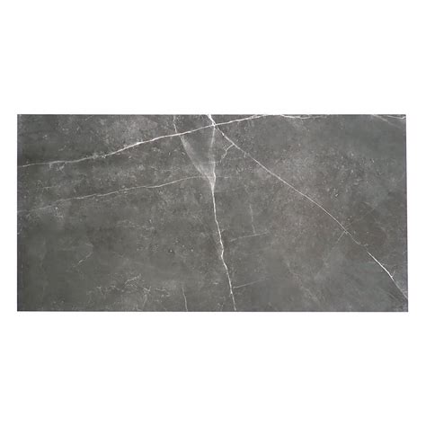 Buy Sterlina Asphalt 23.62 in. x 23.62 in. Matte Marble Look Porcelain ...
