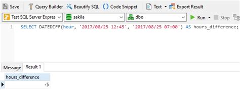 Image result for Date Difference SQL