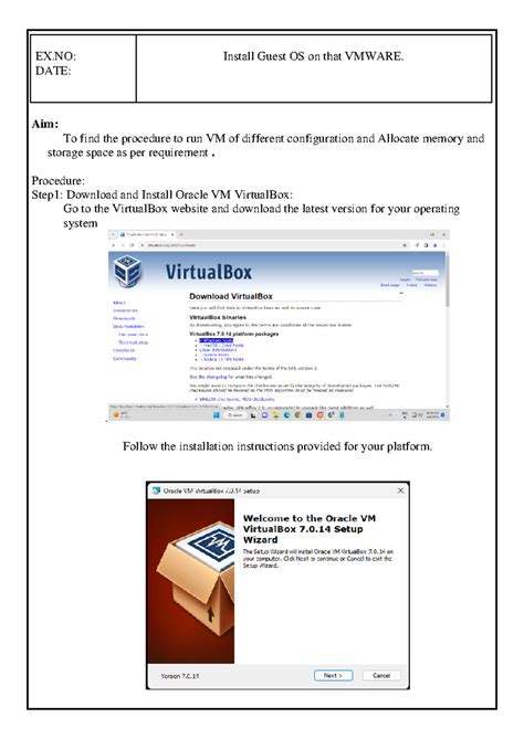 Vz Lab - Lab Manual for Oracle VM & ESXi 6 Configuration - Studocu