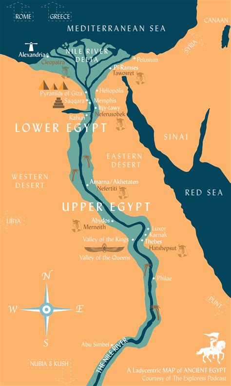 Map Of Old Egypt