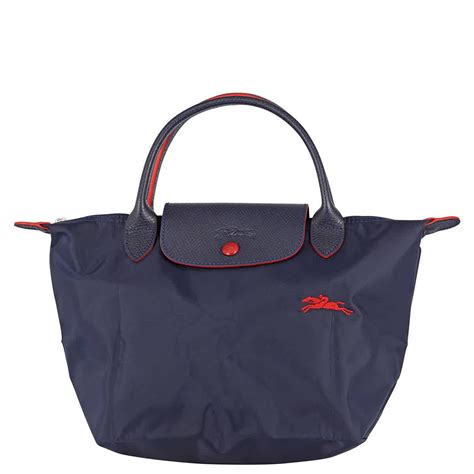 Longchamp Ladies Le Pliage Club Navy Top Handle Bag India | Ubuy