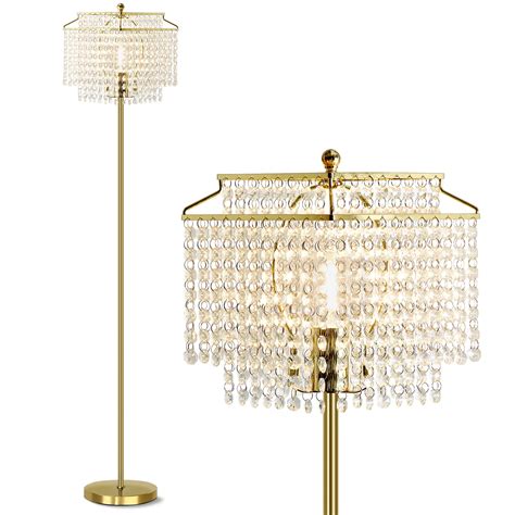 Standing Lamp Crystal Floor at Theresa Sotelo blog