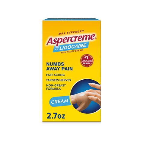 Aspercreme Lidocaine Pain Relief Cream, 2.7 oz | Joe V's Smart Shop ...