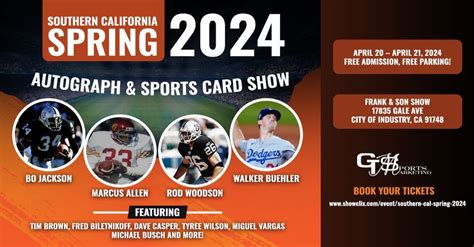 SoCal Spring GTSM Autograph Show, Frank & Son Collectible Show, City Of ...