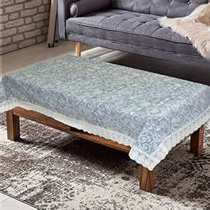 Buy OrientalWeavers Decojewels PVC Center Table Cover, 40" X 60 ...