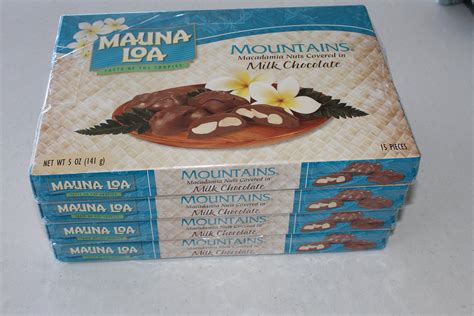 Mauna Loa Mountains Chocolate Covered Macadamia Nuts Multi Pack - 4 ...