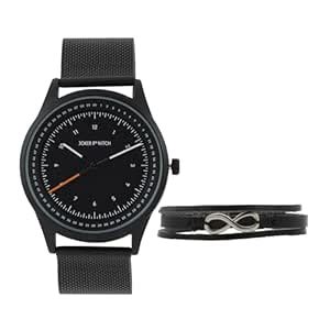 Buy Joker & Witch MAGNUS ALL BLACK MEN'S Stainless Steel Analog Watch ...