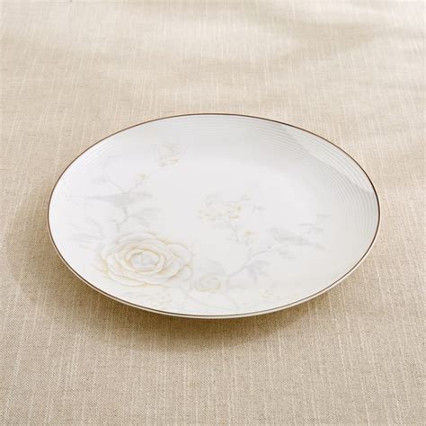Buy Altius Amaryllis Bone China Floral Print Dinner Plate - 27cm from ...