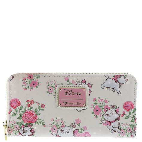 Buy Loungefly x Disney Marie Floral AOP Wallet (Multi, One Size) at ...