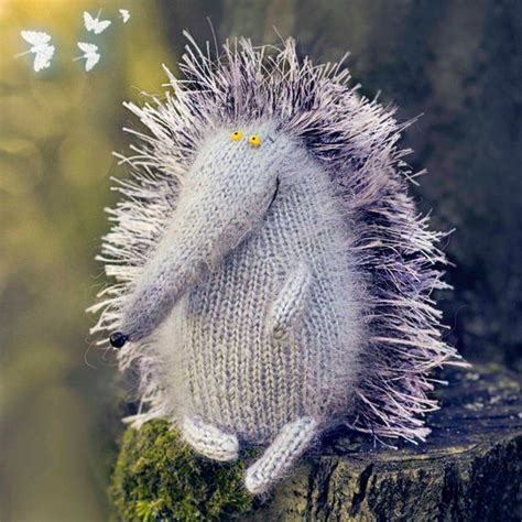 HEDGEHOG pattern knit toy hedgehog amigurumi tutorial knitted pattern ...