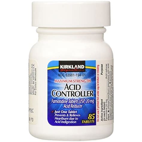 Buy Kirkland Signature Maximum Strength Acid Controller, Famotidine ...