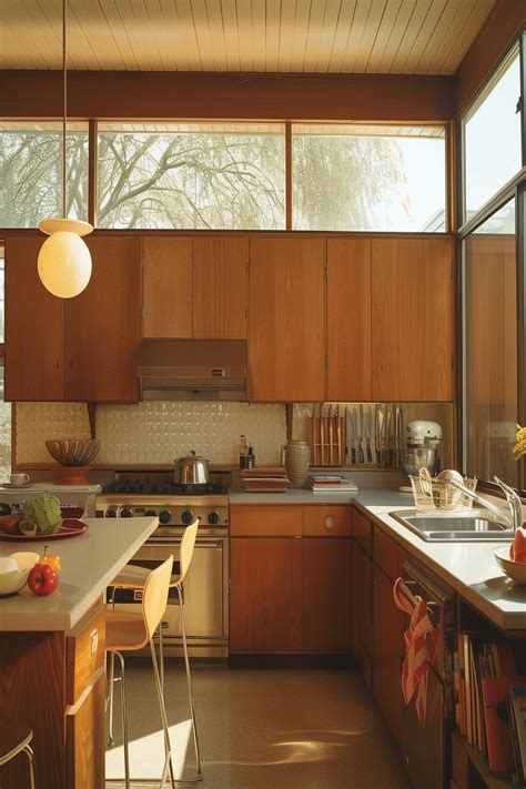 Mid-Century Kitchen Ideas - Remodr | Kitchen interior, Mid century ...