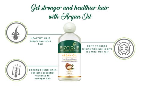 Buy Biotique Argan Oil Hair Shampoo from Morocco (Cleans, Strengthens ...