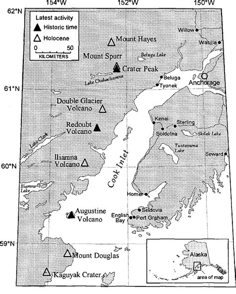 Mount Spurr Map