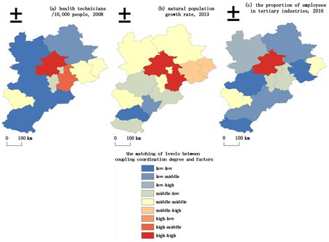 Spatial-Temporal Variance of Coupling Relationship between Population ...