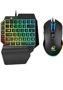 Amazon.in: Buy TREND-ASPIRE Single-Handed USB Gaming Keyboard and Mouse ...