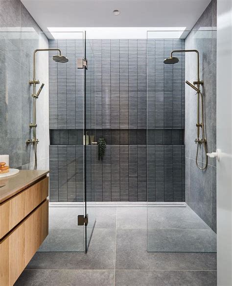 20 Fantastic Large Tile Shower Ideas You Need To See in 2025 | Large ...
