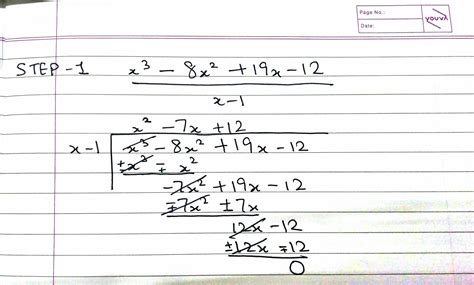 the other two zeroes of the polynomial x3-8x2+19x-12 if its one zeroes ...