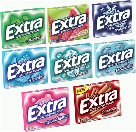 Amazon.com : Extra Gum Variety Pack Assorted Flavors - Extra Gum Bulk ...