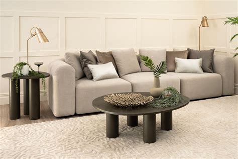 Dune Three Seat Sofa – Parchment