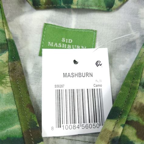 Buy 395 Sid Mashburn Waxed Cotton Watercolor Camo Military Jacket Mens ...