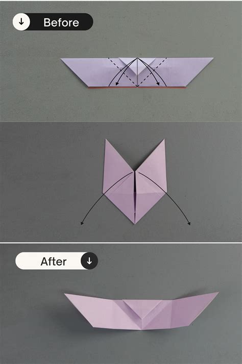 Origami Bat Tutorial 的图像结果