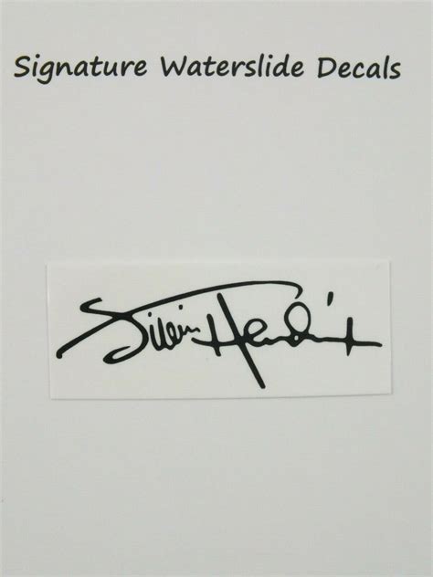 Buy GUITARISTS ARTISTS SIGNATURE Model Waterslide Decals for guitar ...