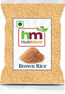 Hubmeal Classic Brown Rice Full Grain_Maintains Bone Health_Helps in ...