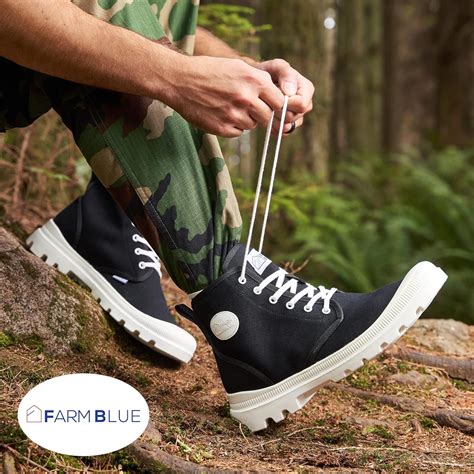 Buy Farm Blue Men's Ranger Boots - High Top Hiking Shoes for Men ...