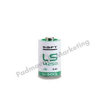 Lithium Battery - SAFT LS14250 Battery 3.6v LS14250 LS 14250 C 1/2 AA 3 ...